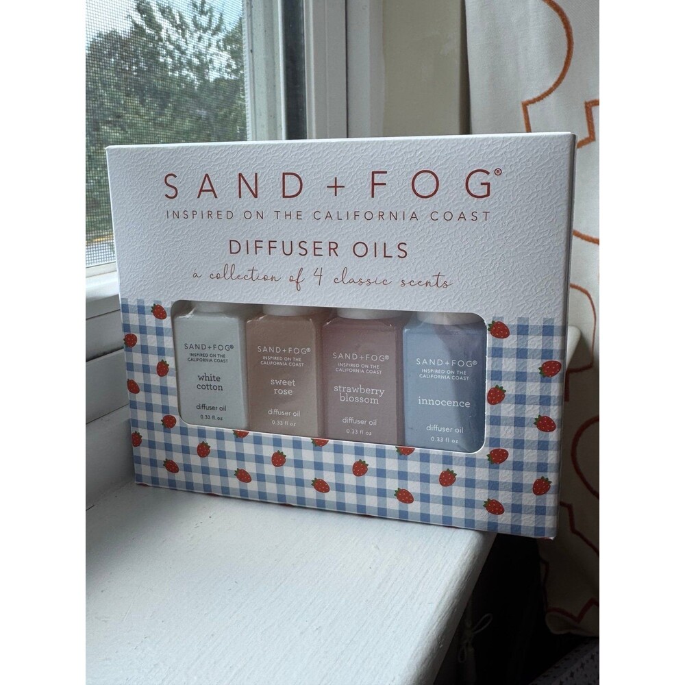 Sand and fog diffuser oils set 4 x 10 ml (0.33 oz)